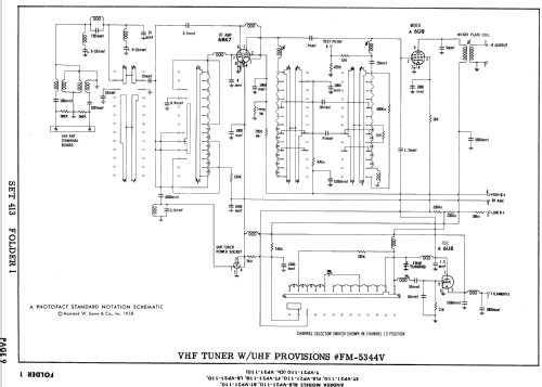 ET-VP21-110 Ch= VP21-110; Andrea Radio Corp.; (ID = 789565) Television