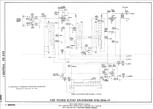 FLB-VP21-110 Ch= VP21-110; Andrea Radio Corp.; (ID = 789580) Television