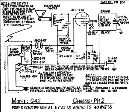 G42 PH2; Andrea Radio Corp.; (ID = 396959) Ampl/Mixer