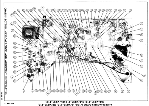 LB-VQ21-110 Ch= VQ21-110; Andrea Radio Corp.; (ID = 866877) Television