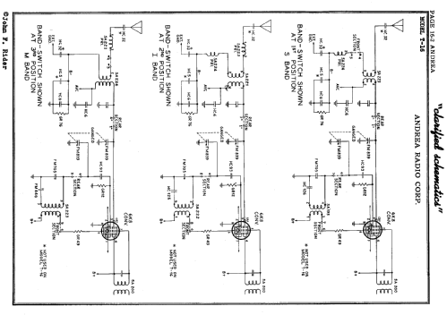 T-16 ; Andrea Radio Corp.; (ID = 70701) Radio