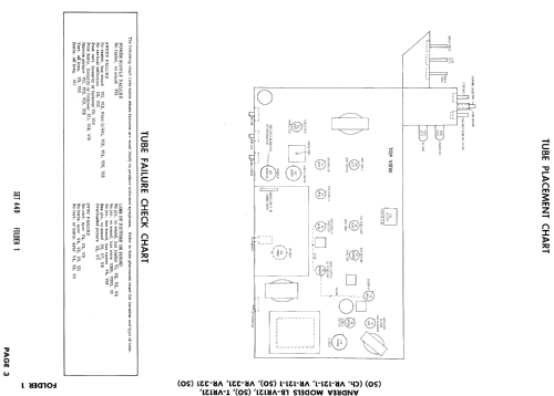 T-VR121 Ch= VR121; Andrea Radio Corp.; (ID = 895345) Fernseh-E