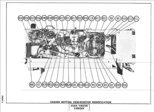 W69P Spacemaster Deluxe; Andrea Radio Corp.; (ID = 2438385) Radio