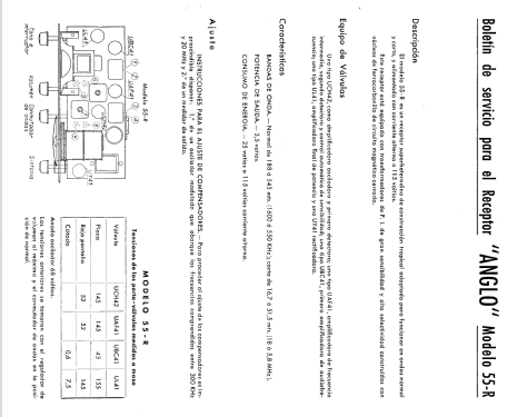 55-R; Anglo Española de (ID = 870090) Radio