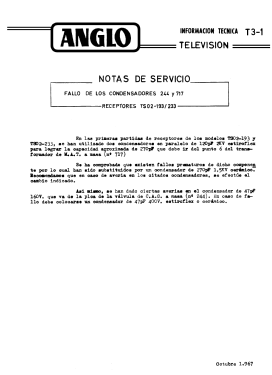 TS02-233; Anglo Española de (ID = 2790382) Television