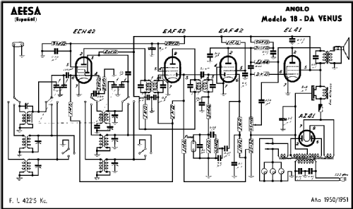 Venus 18 DA; Anglo Española de (ID = 285571) Radio