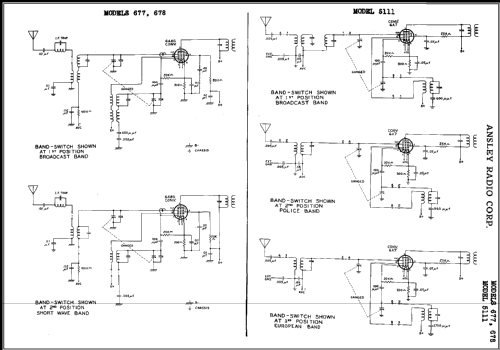 Chassis 677; Ansley Radio; New (ID = 417545) Radio