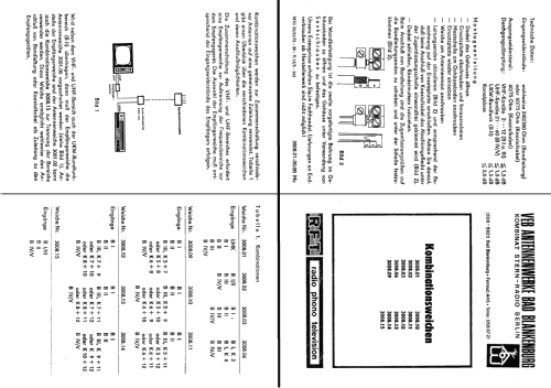 Kombinationsantennenweiche 3008.15; Antennenwerke Bad (ID = 1703760) Misc