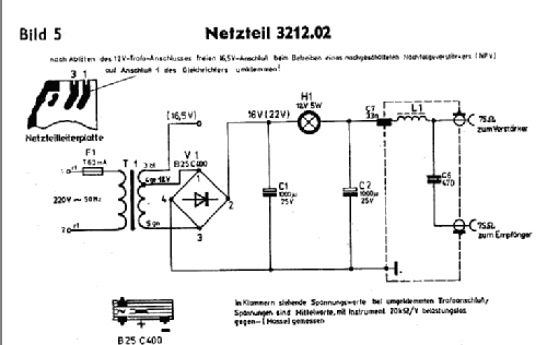 Netzteil 3212.02; Antennenwerke Bad (ID = 166171) Fuente-Al