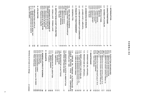 Multipreci MN-5121; AOIP, AOP A.O.I.P., (ID = 1261846) Ausrüstung