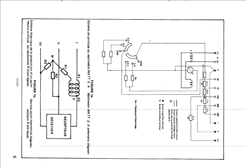 Wattmètre WATT5A WATT10A WATT25A; AOIP, AOP A.O.I.P., (ID = 986539) Ausrüstung