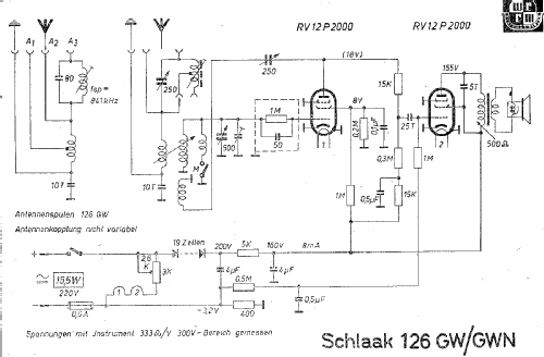 Schlaak 126GW; Äola, Helmut Schlaak (ID = 1543831) Radio