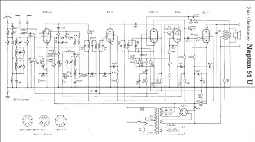 Star-Neptun 51 Ultra; Apparatebau Backnang (ID = 6860) Radio