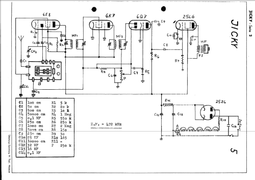 Jicky 5 Type 405; Arco Jicky, Le (ID = 753064) Radio