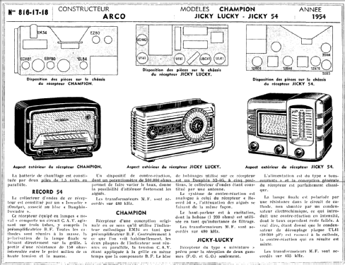 Jicky Lucky ; Arco Jicky, Le (ID = 228320) Radio