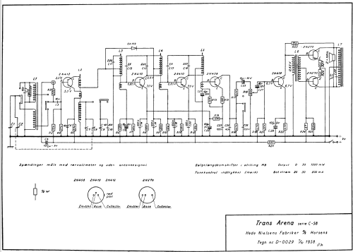 Trans Arena C 58; Arena, Hede Nielsens (ID = 664973) Radio