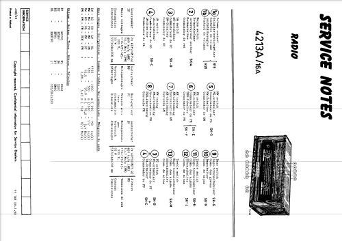 SA4213A; Aristona; Eindhoven (ID = 2410079) Radio