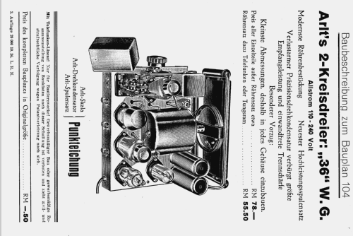 2-Kreisdreier 36WG ; Arlt & Co. Walter (ID = 1841542) Kit