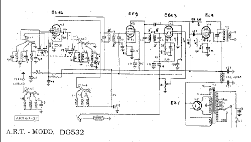 Depaphon DG532; ART - Panart; Milano (ID = 1528155) Radio