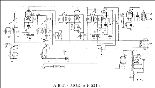 P524; ART - Panart; Milano (ID = 945722) Radio