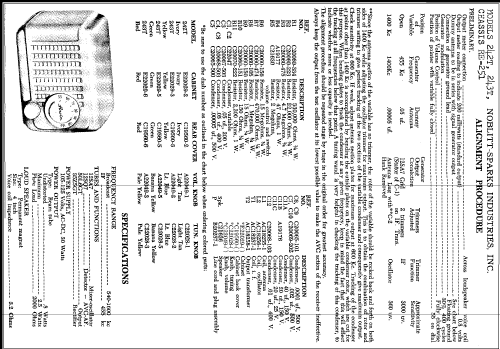 Arvin 242T Ch= RE-251; Arvin, brand of (ID = 295966) Radio