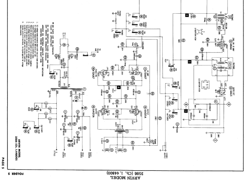 3586 Ch= 1.44800; Arvin, brand of (ID = 601266) Radio