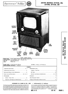 5170CB ; Arvin, brand of (ID = 2948561) Television