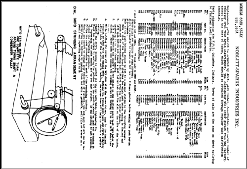 555 Ch= RE-202; Arvin, brand of (ID = 436621) Radio