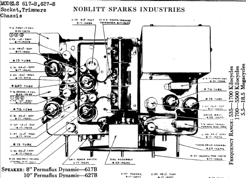 617B Rhythm Maid ; Arvin, brand of (ID = 1131498) Radio