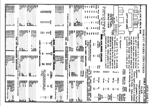 61M ; Arvin, brand of (ID = 270830) Radio