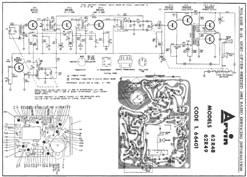 62R49 Ch= 1.66401; Arvin, brand of (ID = 168149) Radio