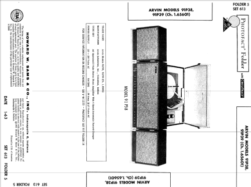 91P39 Ch= 1.65601; Arvin, brand of (ID = 706775) Reg-Riprod