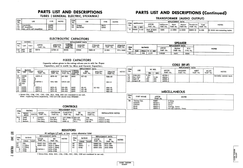950T1 ; Arvin, brand of (ID = 2024905) Radio
