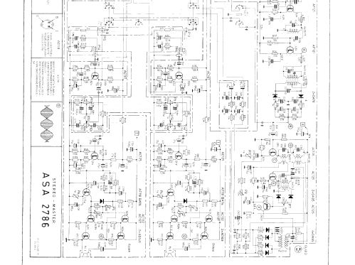 Stereo-Master ASA 2786; Asa Radio Oy; Turku (ID = 1327677) Radio