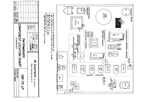 Automatik I-22 A1-22 Post; Assmann, W., GmbH; (ID = 1837346) R-Player