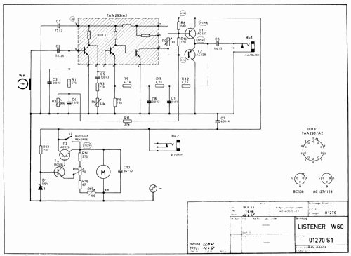 Listener W60; Assmann, W., GmbH; (ID = 1207421) R-Player