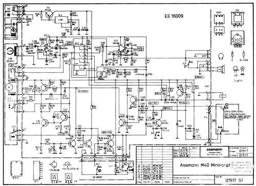 Miniscript M40; Assmann, W., GmbH; (ID = 1254656) R-Player