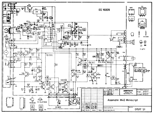 Miniscript M40; Assmann, W., GmbH; (ID = 1254659) R-Player