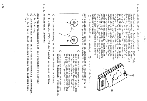 Taschendiktiergerät MC6 - 01583; Assmann, W., GmbH; (ID = 1233421) Sonido-V