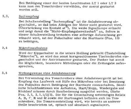 Tonschreiber TS3; Assmann, W., GmbH; (ID = 92662) Enrég.-R