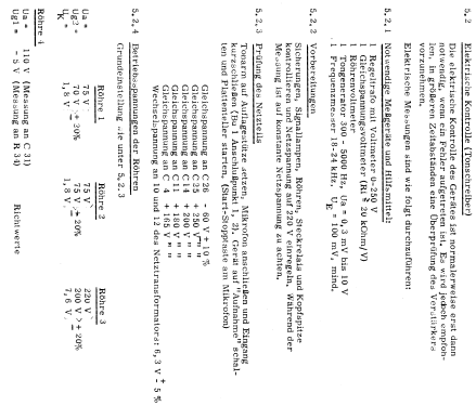 Tonschreiber TS3; Assmann, W., GmbH; (ID = 92666) Sonido-V