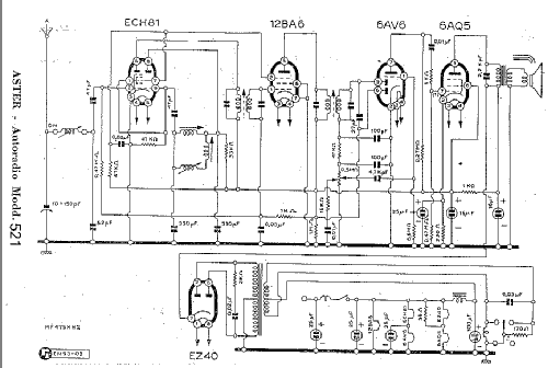 521; Aster Radio A.S.T.E. (ID = 946171) Car Radio