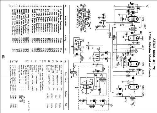 441 DNM; Astor brand, Radio (ID = 788291) Radio