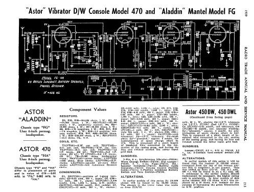 470 HA; Astor brand, Radio (ID = 772574) Radio