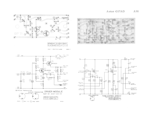 G17AD Ch=G17 Series; Astor brand, Radio (ID = 2056693) Radio