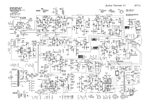 TD057 Ch= Series 11; Astor brand, Radio (ID = 2006260) Television