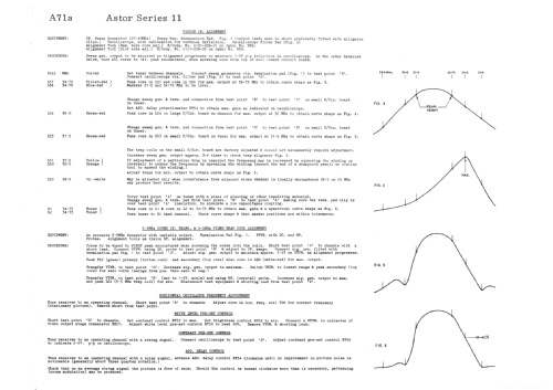 TD058 Ch= Series 11; Astor brand, Radio (ID = 2006258) Television