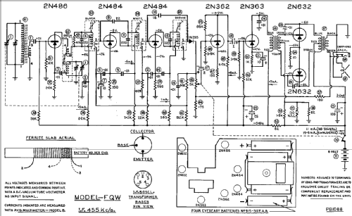 Transistor 7 FQW; Astor brand, Radio (ID = 2007561) Radio