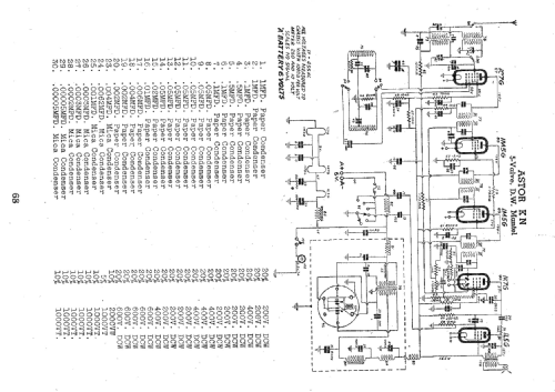 KN; Astor brand, Radio (ID = 2373708) Radio