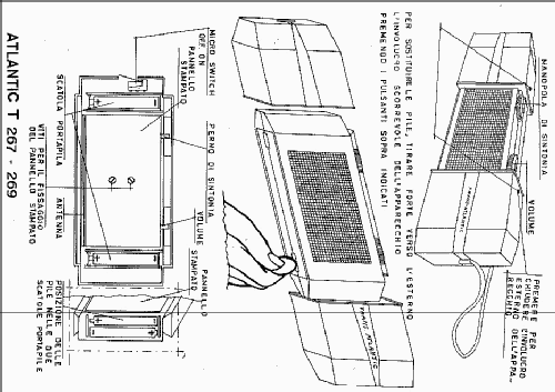 T-267; Atlantic Radio; (ID = 948340) Radio